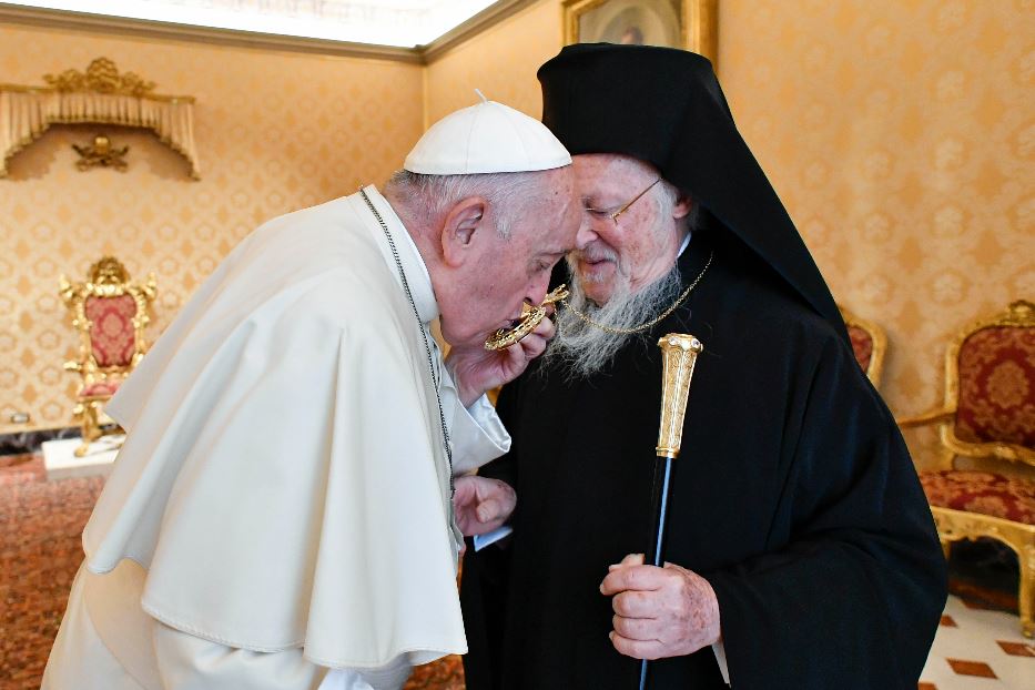 Il Papa e Bartolomeo I sono legati da una grande amicizia