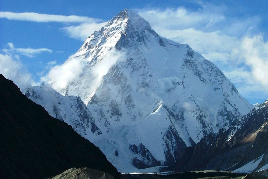 Il K2, la seconda montagna più alta del mondo, nella catena montuosa del Karakorum, in Pakistan