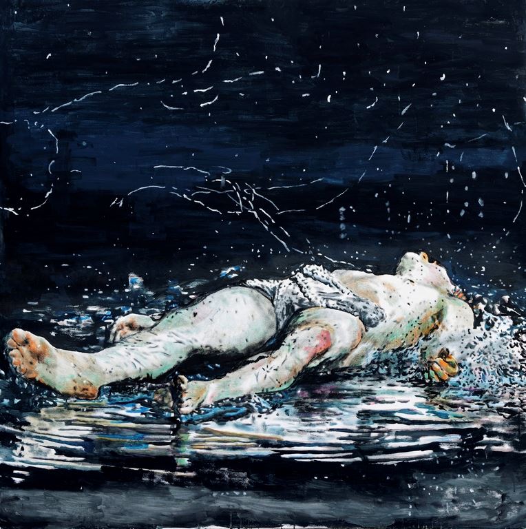 Andrea Saltini, 'Pescatore di uomini (ascensione di Pietro)', 2023