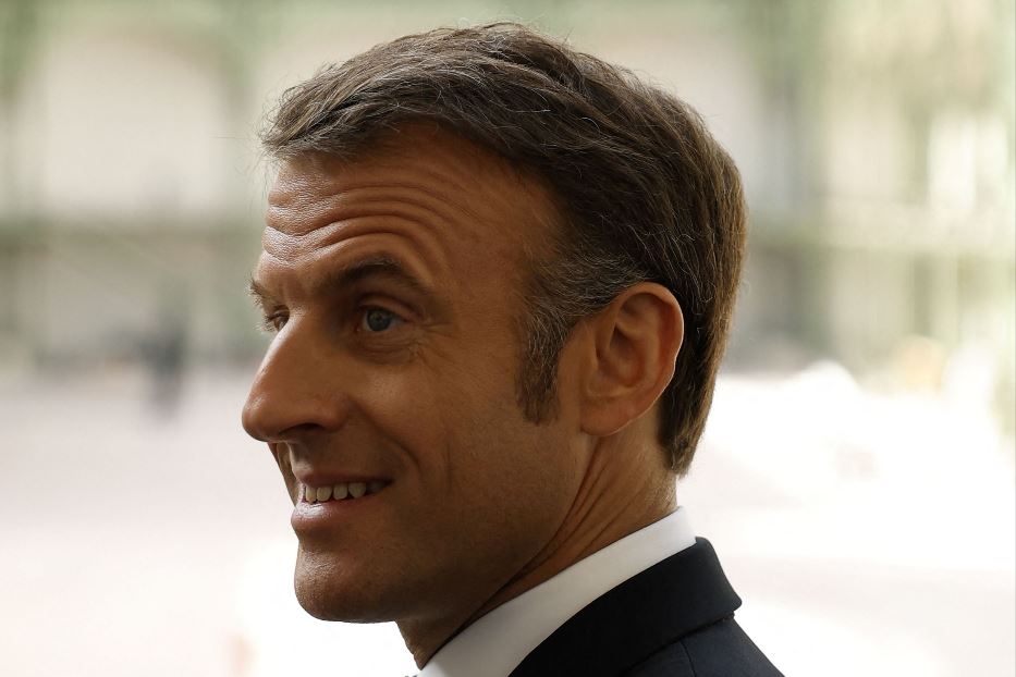 Il presidente francese Macron