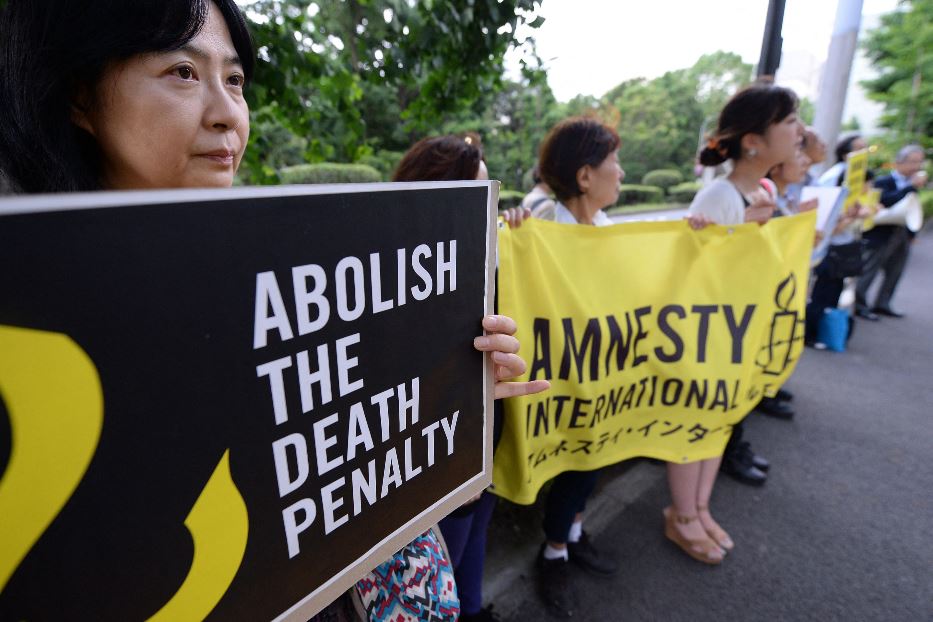Proteste contro la pena di morte in Giappone