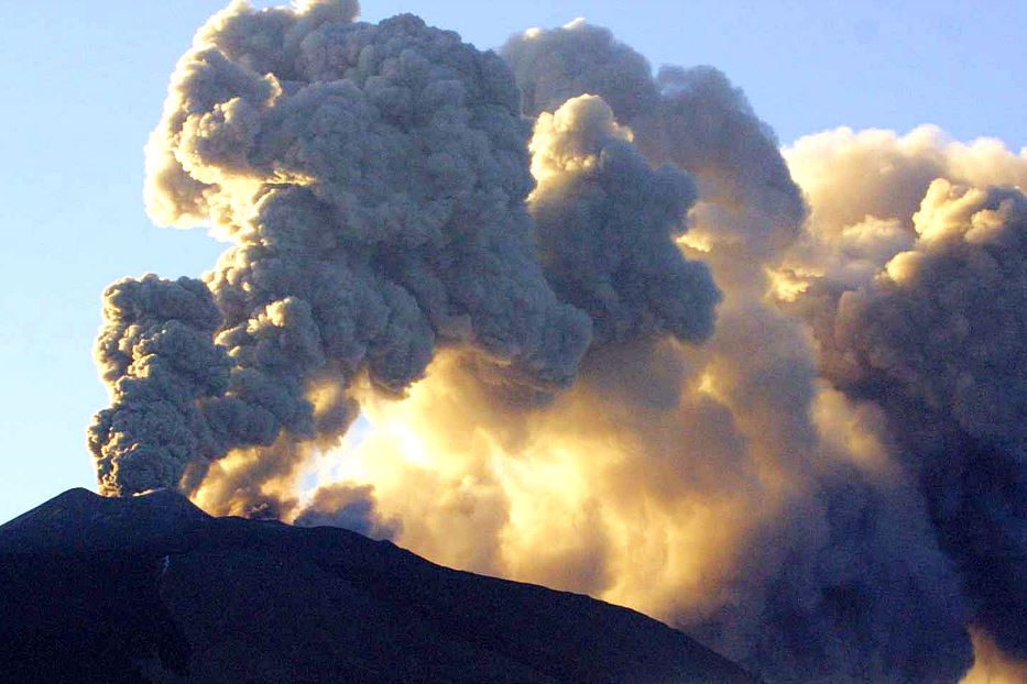 Un'eruzione dell'Etna