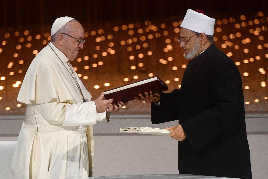 Il Papa e il grande imam di al-Azhar
