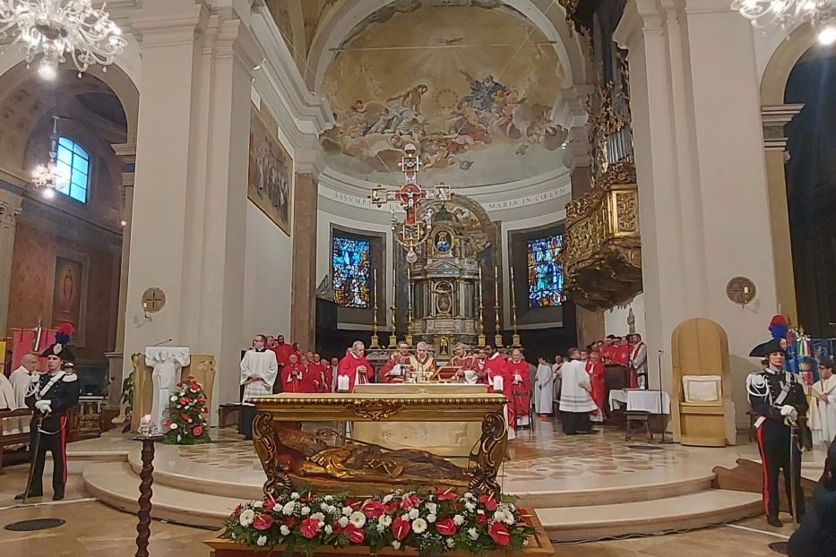 La Messa solenne celebrata domenica scorsa a Terni