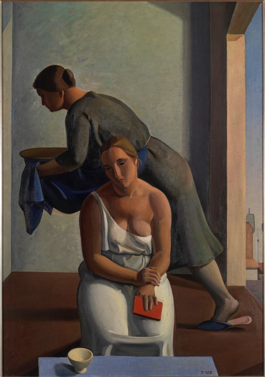 Mario Tozzi, 'Mattutino (Réverie matinale)', 1927; Museo del Novecento, Milano