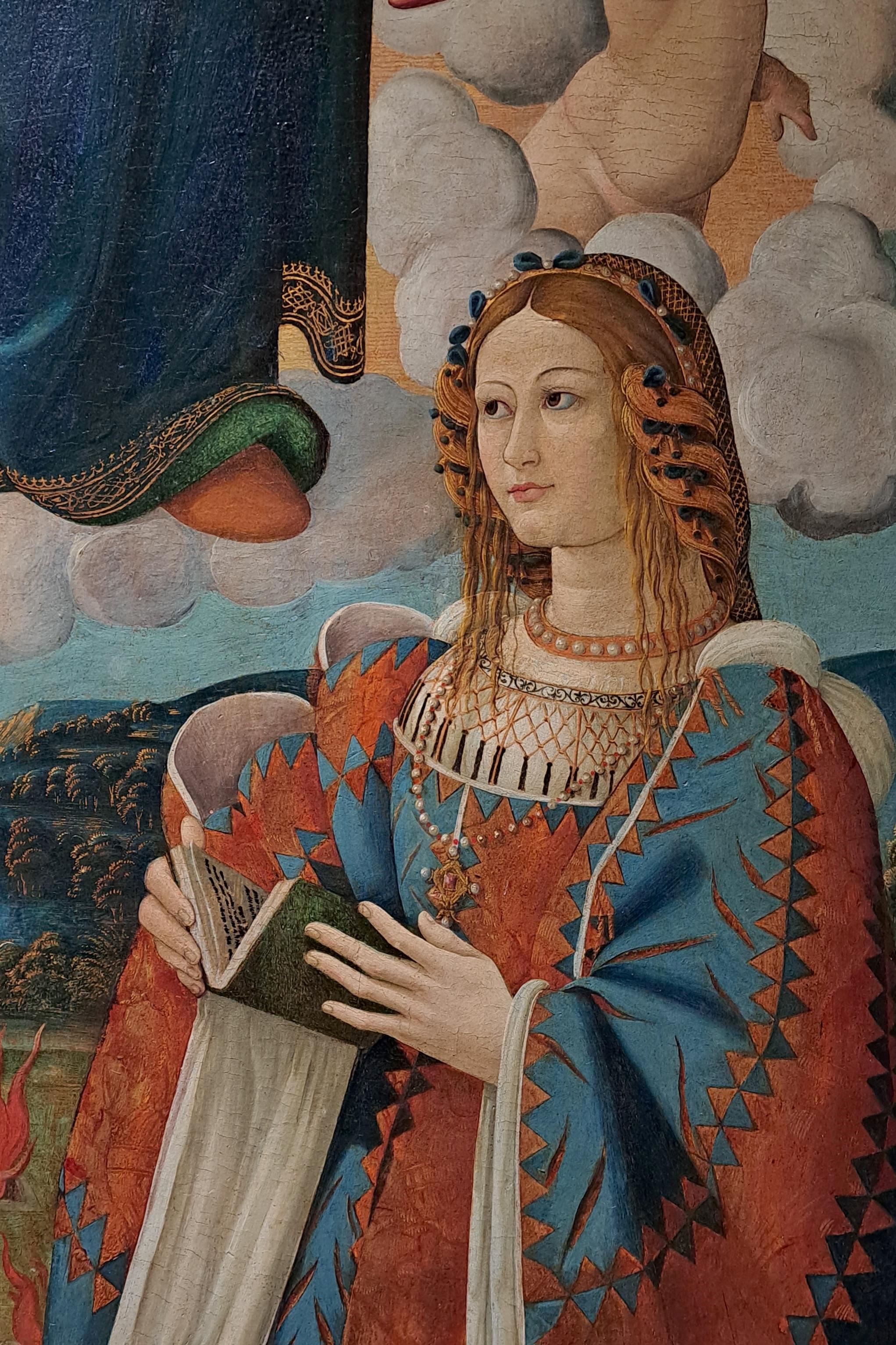Vittoria Colonna ritratta ventenne nella “Madonna delle Grazie” di pittore anonimo, inizi XVI secolo