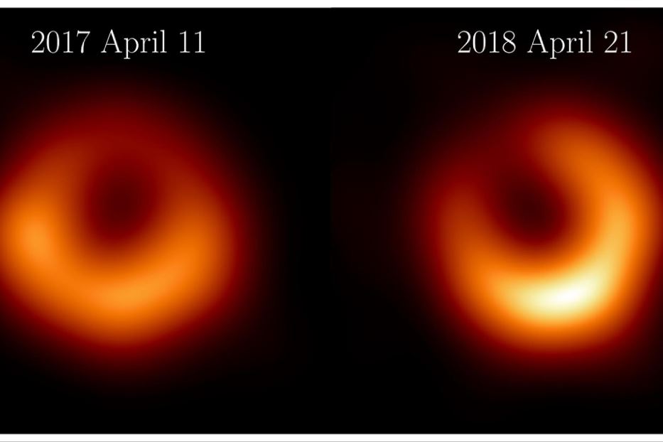 Una nuova foto del buco nero M87 conferma la Teoria della relatività generale di Albert Einstein
