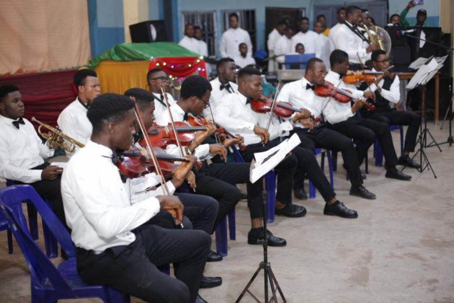 L’orchestra del Seminario di Enugu in Nigeria