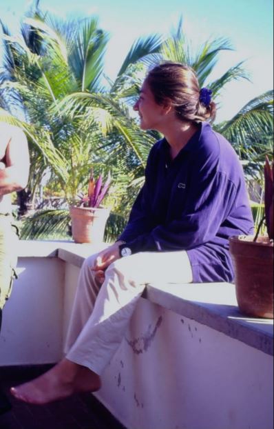 Una foto scattata dallo stesso Alberto Calvi, cameraman della Rai, in una delle missioni in cui aveva accompagnato la giornalista Ilaria Alpi