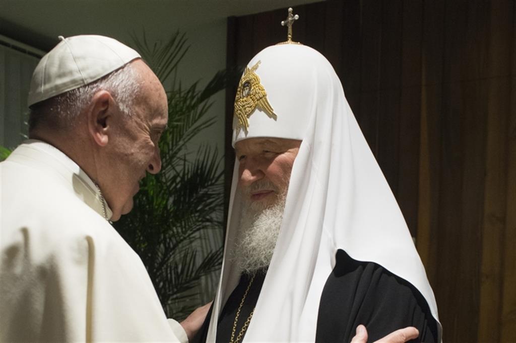 Papa-kirill: forse a Bari il secondo incontro