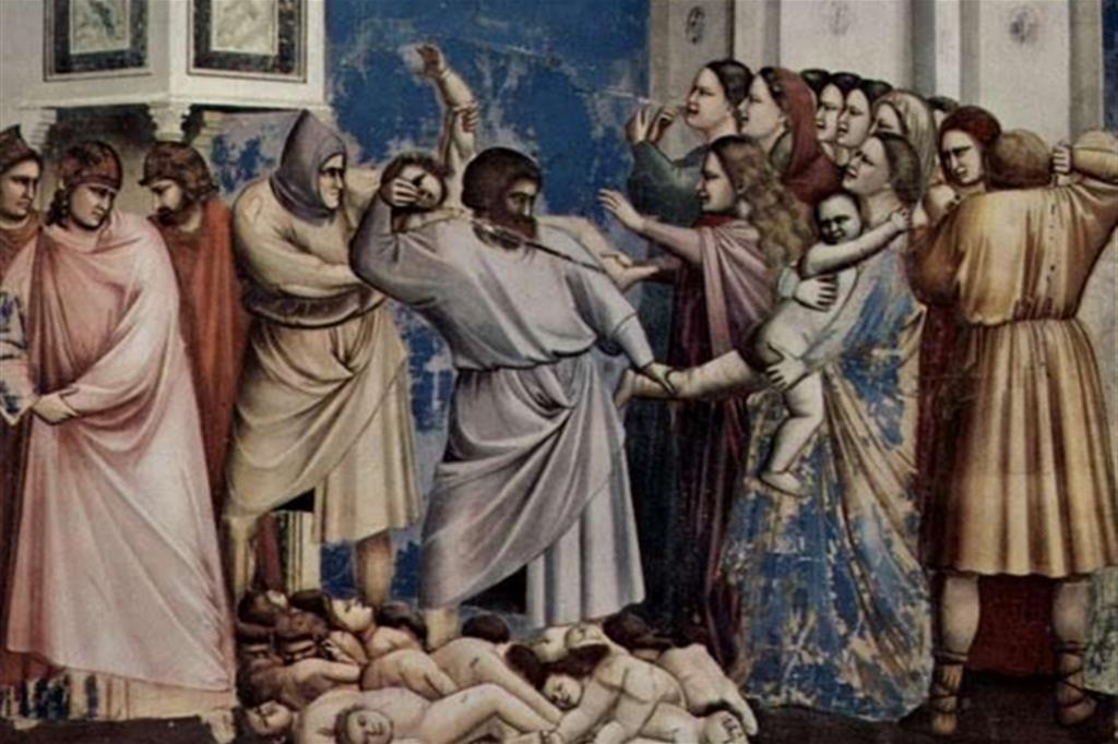 La Strage degli Innocenti nell'affresco di Giotto per la Cappella degli Scrovegni a Padova
