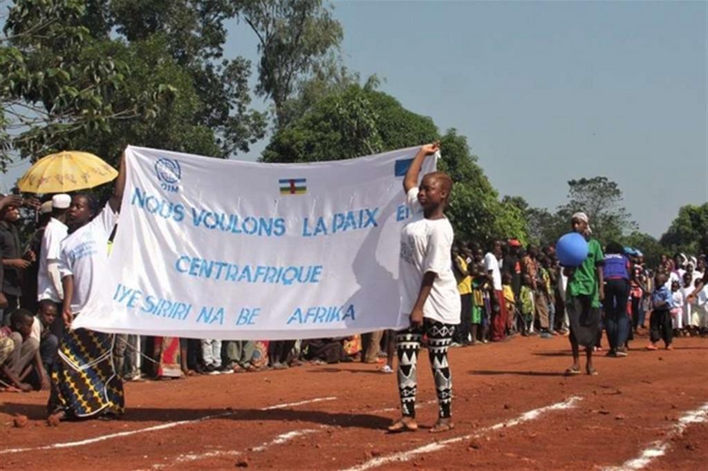 Manifestazione per la pace in Centrafrica