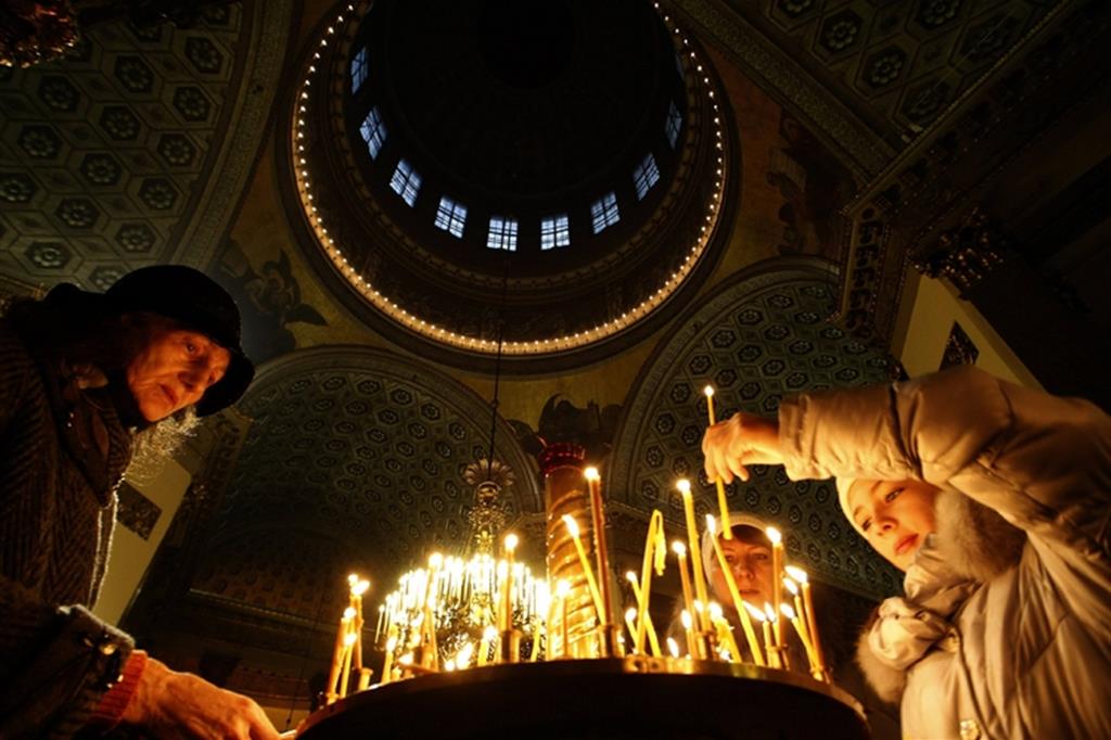  Chiesa ortodossa russa i lavori in corso della fede 