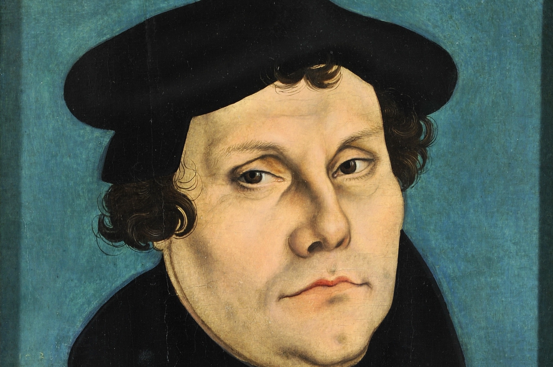 Ritratto di Martin Lutero di Lucas Cranach (1529)