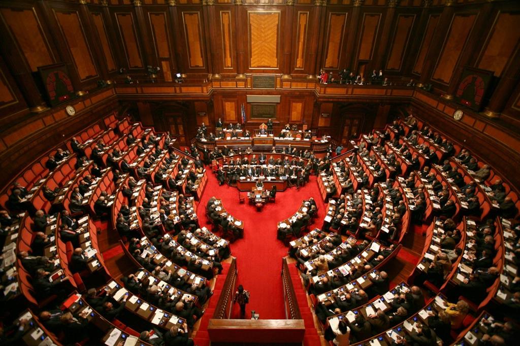 L'Aula del Senato (Fotogramma)