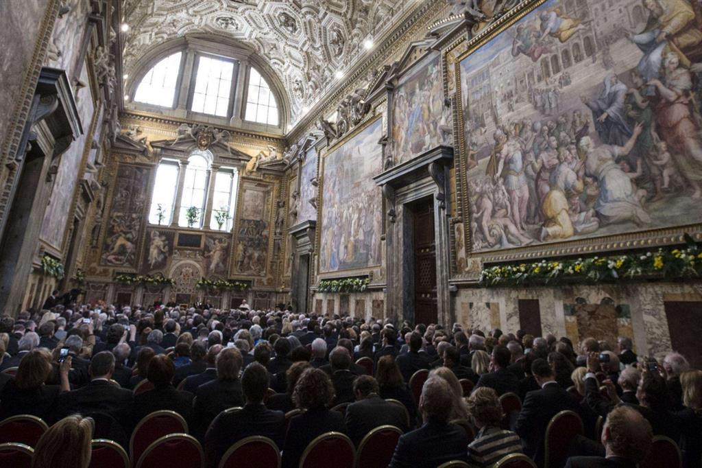 Discorso del Papa per il conferimento del premio Carlo Magno