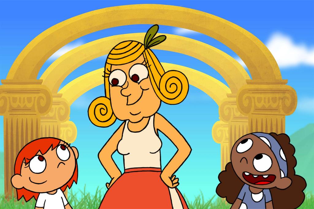Il cartone animato della canzone "Le tagliatelle di nonna Pina"