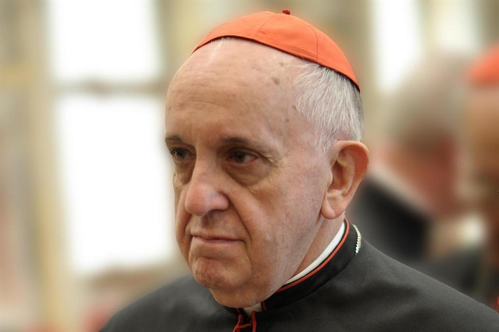 Il cardinale Bergoglio in una foto del 6 marzo 2013 (Osservatore Romano)
