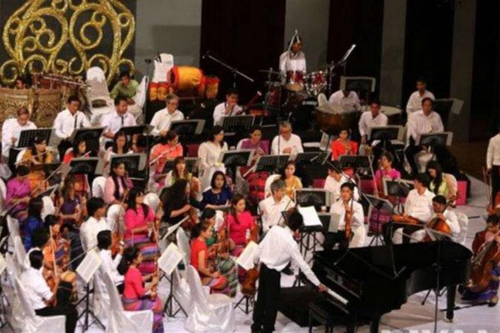 Il Myanmar ritrova l'orchestra nazionale