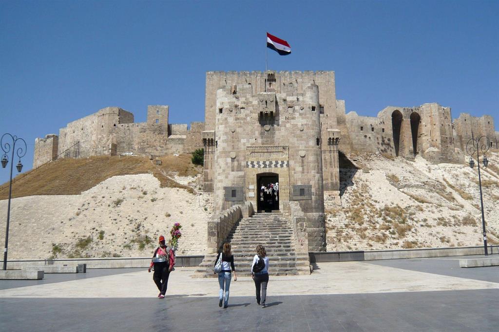 La cittadella, uno dei monumenti più visitati della città, in una foto dell'agosto 2010. - 