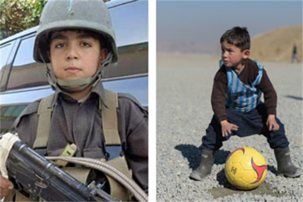 Afghanistan, favola e dramma di due bambini
