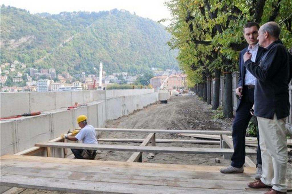 Paratie sul lago di Como: quattro arresti
