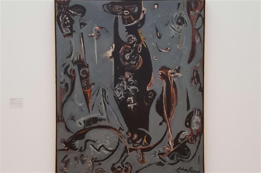 Pollock figurativo risale alle origini del cosmo