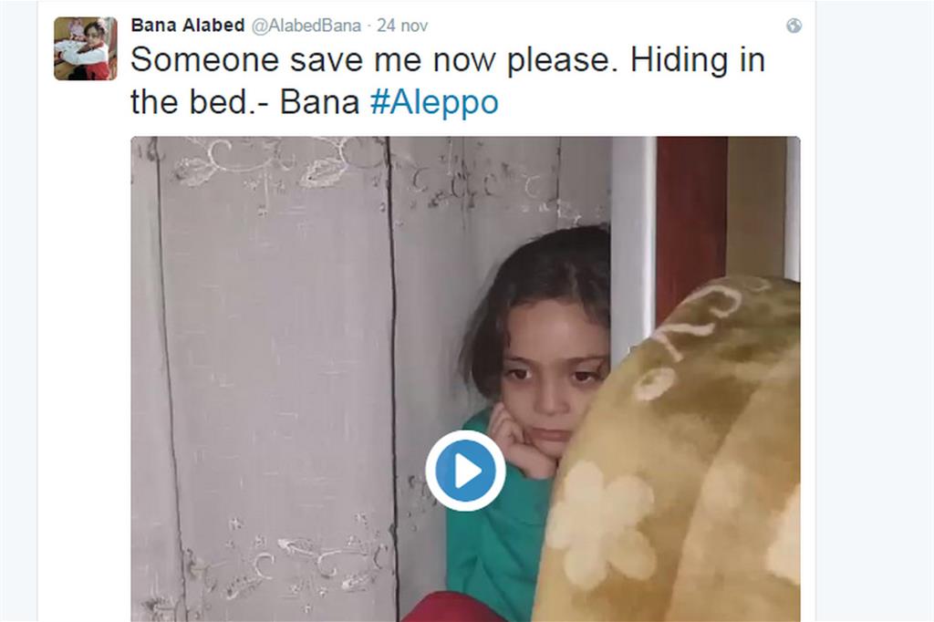 Aleppo, il caso della bimba che twitta sotto le bombe. Ma sarà vero?