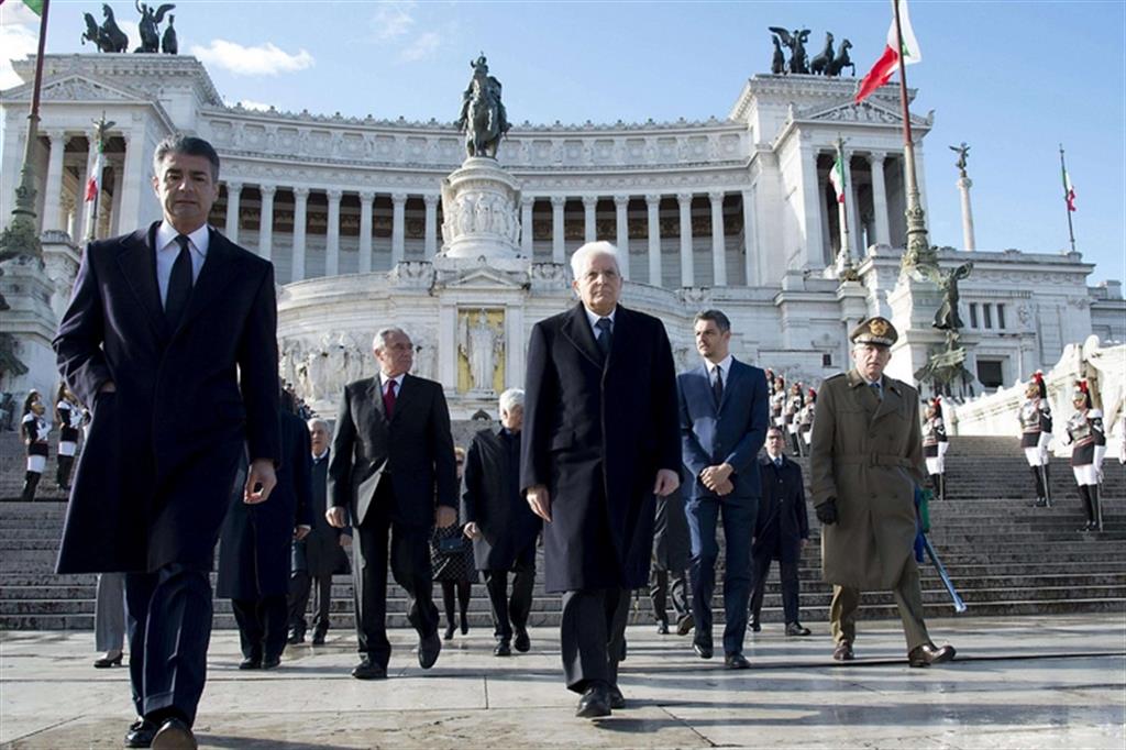 Mattarella: «Resistere alle ingiustizie»