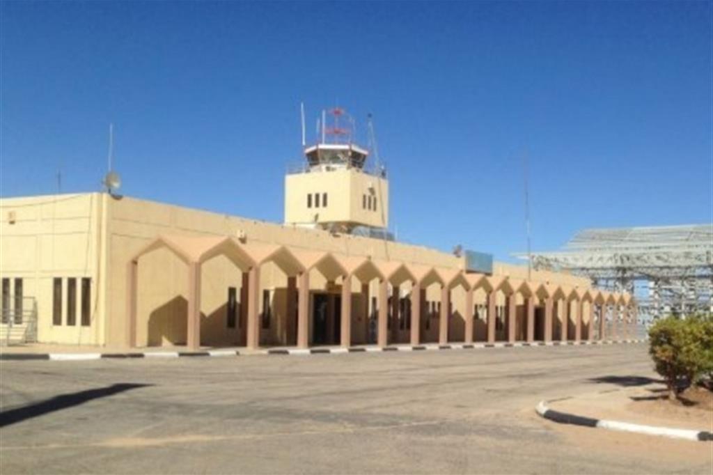 L'aeroporto di Ghat, in Libia