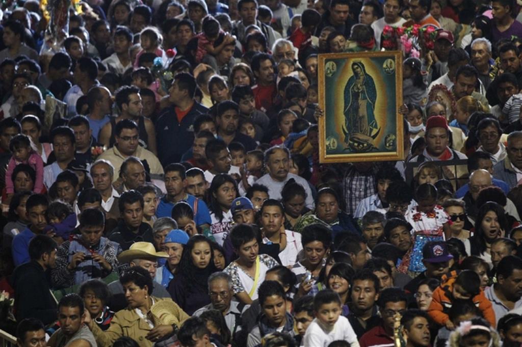 La Vergine di Guadalupe, patrona del Messico 