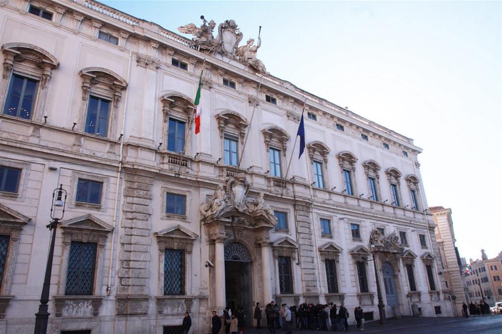 Il Palazzo della Consulta a Roma