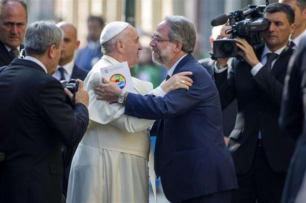 Papa Francesco ha ricevuto i valdesi in Vaticano