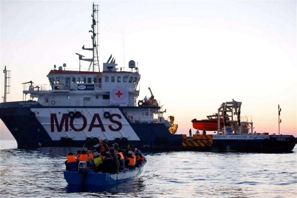 Croce Rossa e Moas: insieme nei soccorsi in mare