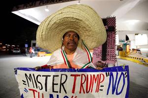 Il ciclone Trump si abbatte sul Messico