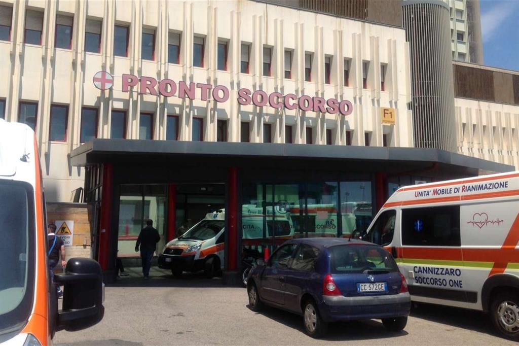 Il pronto soccorso dell'ospedale Cannizzaro di Catania