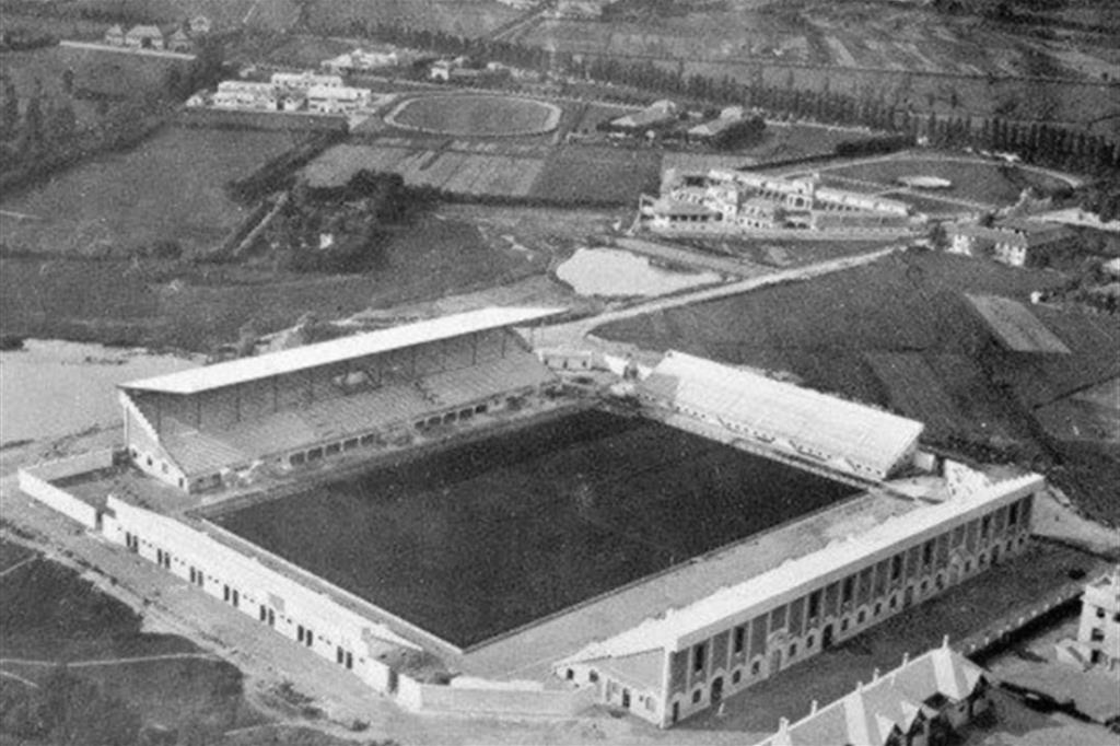 Lo stadio di San Siro nel 1926