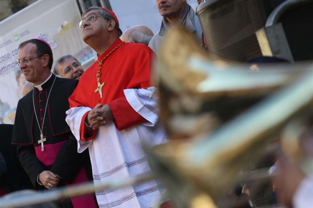 Il cardinale Crescenzio Sepe (Ansaweb)