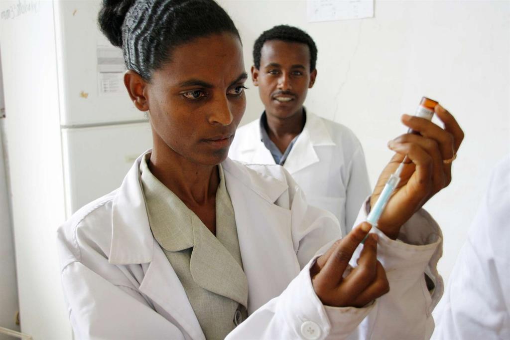 Vaccinazione in Etiopia (Pete Lewis, Department for International Development)