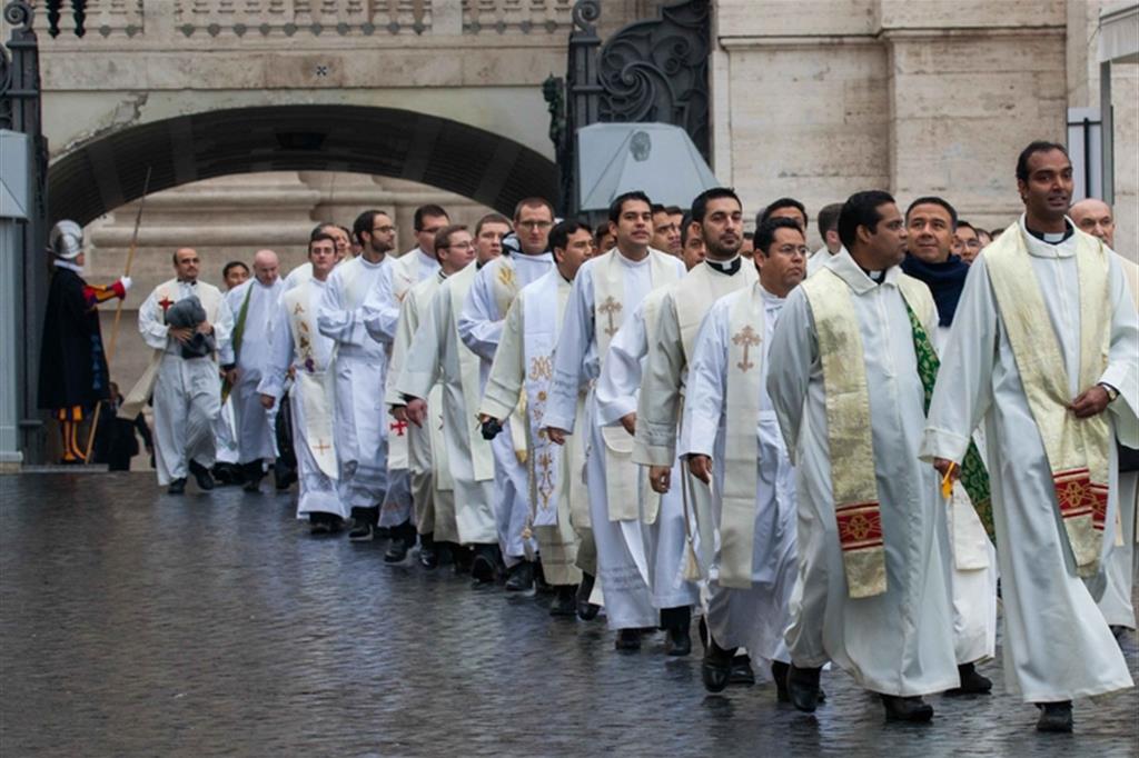 Giubileo, i sacerdoti col Papa da tutto il mondo 