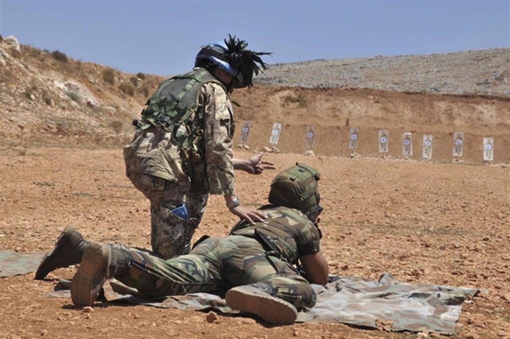 Libano. Attività di addestramento in poligono a favore delle Forze  Armate libanesi (LAF) - 