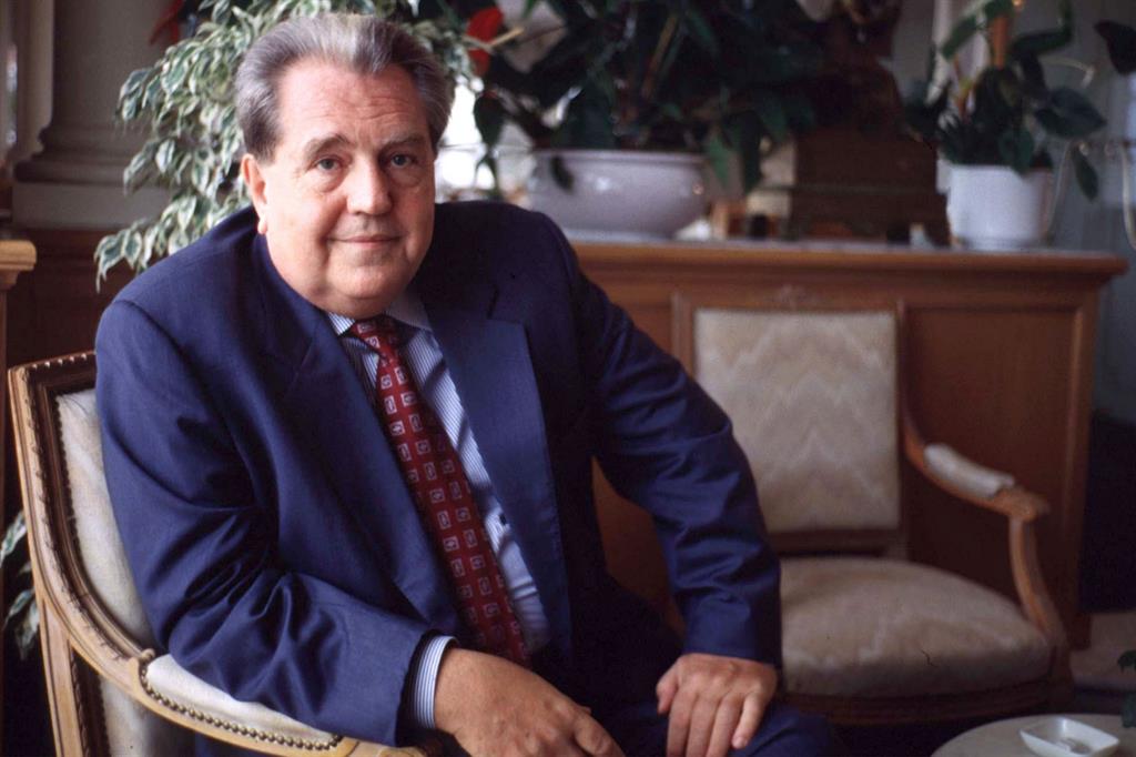 Lo scrittore Giuseppe Pontiggia (1934-2003)
