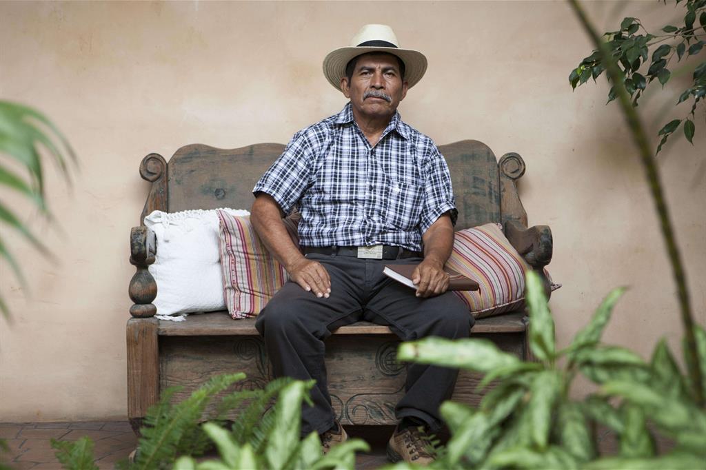 L'indigeno Rodrígo Tot, 60 anni (Ansa)