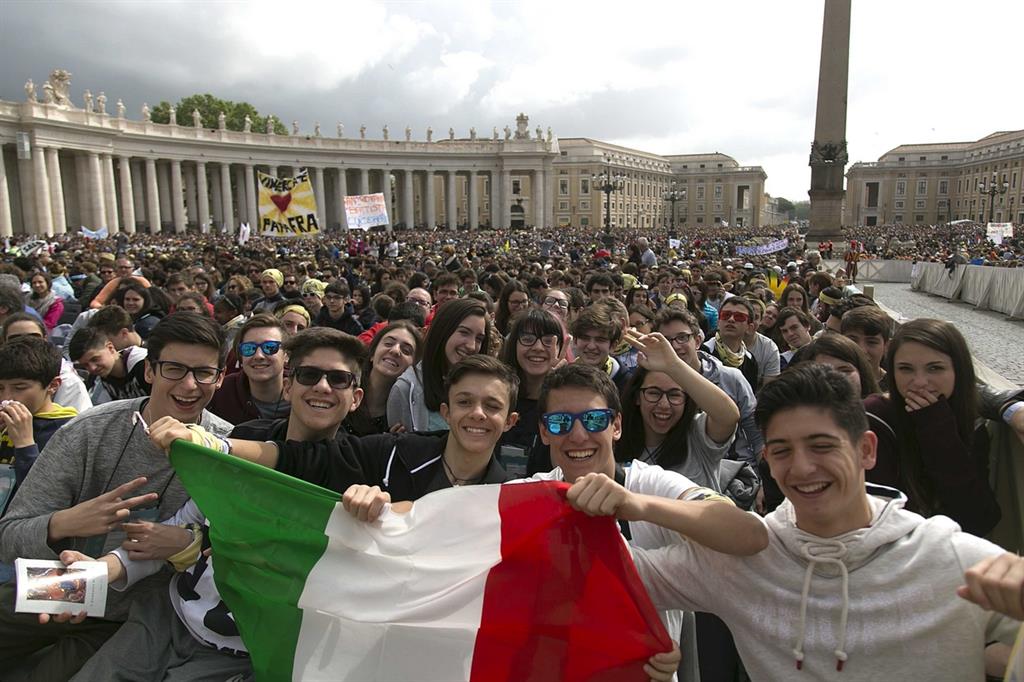 I giovani italiani a Roma: il Papa li ha invitati per l'11 e il 12 agosto 2018
