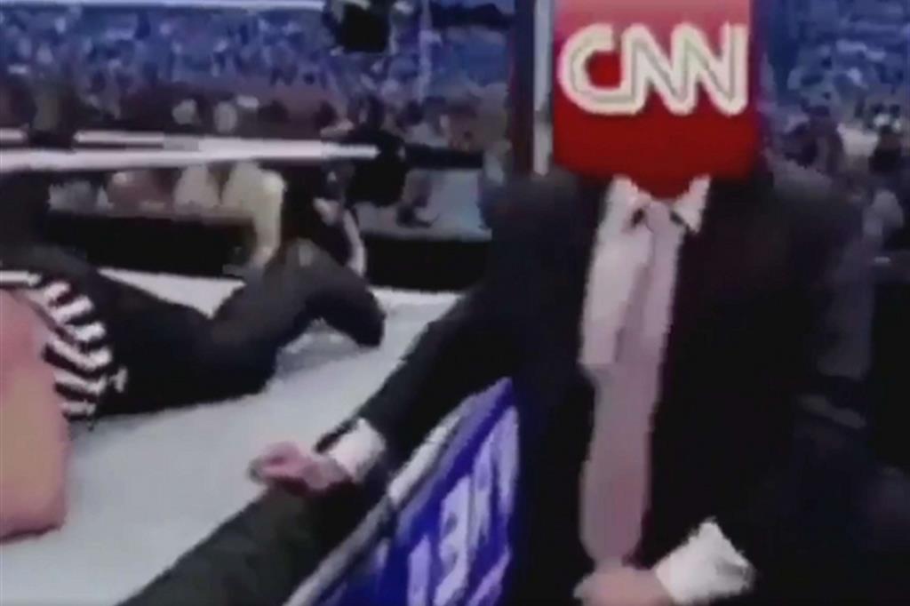 Il presidente Usa attacca la Cnn in un video, bufera su Trump