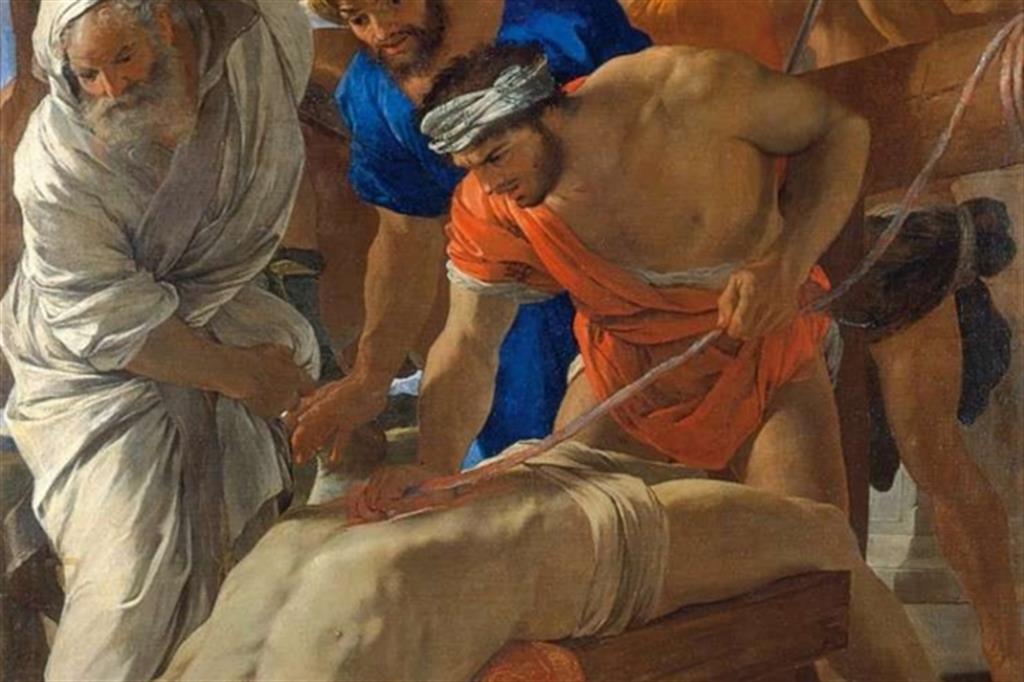 Il «Martirio di sant’Erasmo» di Nicolas Poussin (Musei Vaticani)