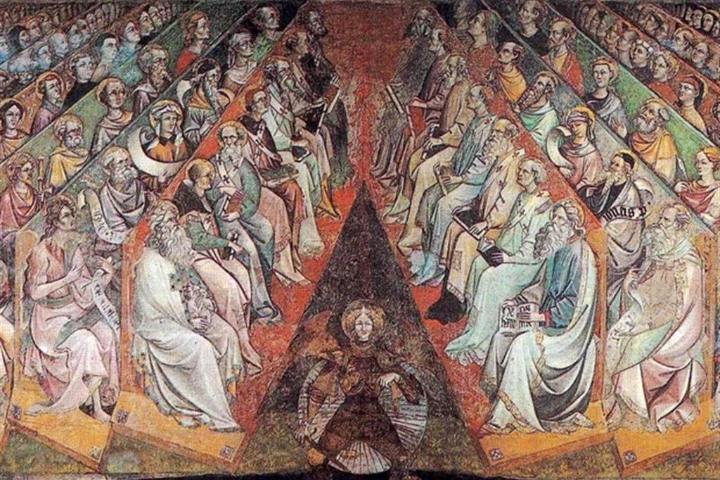 “Il Paradiso con le schiere dei beati” (Cappella Bolognini, San Petronio)
