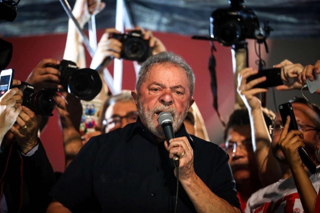 L'ex presidente brasiliano Luiz Inacio «Lula» da Silva