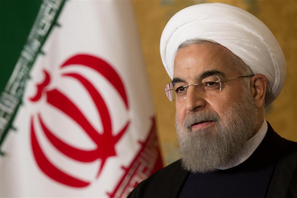 Il presidente iraniano Hassan Rohani (Ansa)