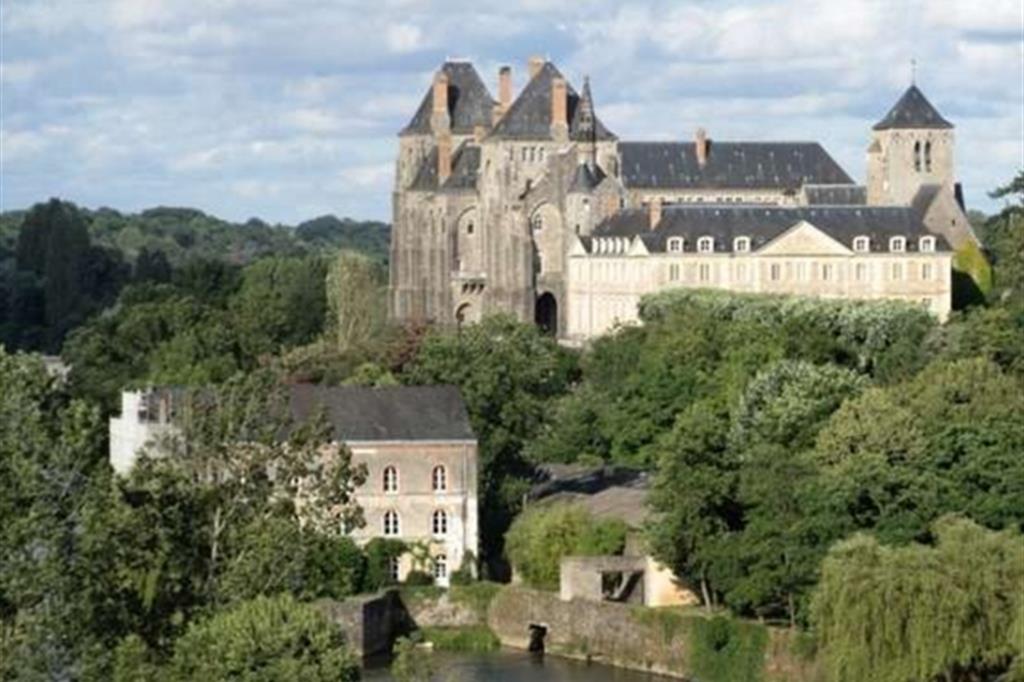 L’abbazia di Solesmes, tra Le Mans e Angers, in Francia